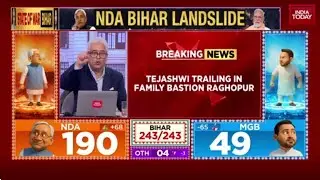 Bihar Election Results: Nitish-Modi 'NiMo' Wave Decimates Opposition, Tejashwi Yadav Trails