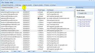Sky Email Sorter | Sort Bulk Email List Fast and Easy!