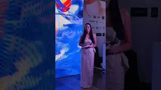 ISABELLE DAZA hosting the grand opening of Malikhaing Pinoy Expo at SMX Aura