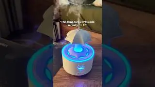 ✨ Stressed? Just turn on the lamp, breathe, and enjoy#relaxathome #humidifier #lamp #giftideas