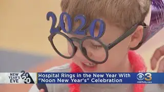 A.I. duPont Hospital Rings In New Year With 'Noon New Year's' Celebration