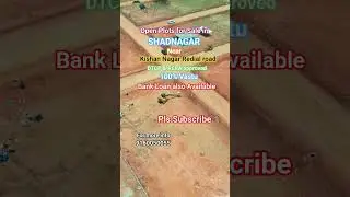 Open Plots for Sale in Hyderabad |near Shadnagar#gatedcommunity#commercialplots#property#investment