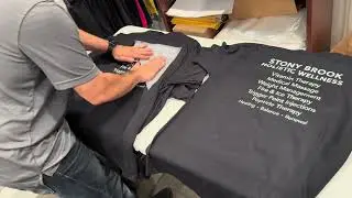 25 Shirt Production Order Using The UNINET IColor 650