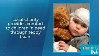 Local charity provides comfort to children in need through teddy bears
