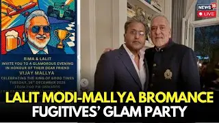 Lalit Modi Hosts Lavish 70th Birthday Bash For Vijay Mallya In London