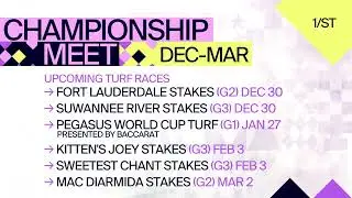 Gulfstream Park: 2023 / 2024 Turf Racing