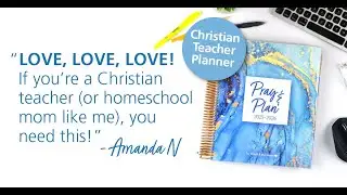 The Best Planner for Christian Teachers... and where it all started