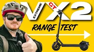 Small Scooter BIG RANGE! VMAX VX2 Extreme GT Range Test