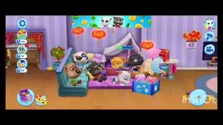 Playing my talking tom friends 