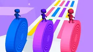 LAYERS ROLL game MAX LEVEL 🌈😱💜 Gameplay All Levels Walkthrough iOS, Android New Game Pro TutAppLvl