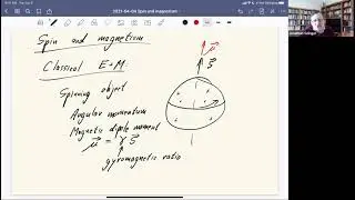 2021 04 05 Spin and magnetism
