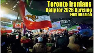 Toronto Iranians Rally at Mel Lastman Square in Solidarity with the 2026 Iran Uprising