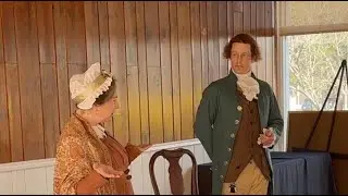 Abigail Adams and Thomas Jefferson discuss the Sedition Act