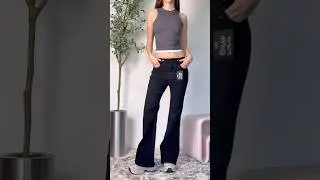 Когда посадка решает всё 🤩 WB арт #523254247 #fashion #lookbook #трендовыеджинсы #4YNG #style