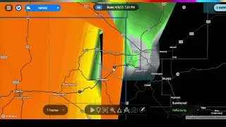 Weather radar live stream.