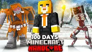 I Spent 100 Days in Minecraft's HARDEST Modpack