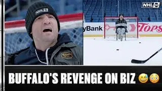 The Sabres Put Biz in the Net 😂