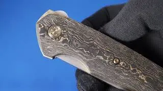 GICHKIN IGOR NOVICHOK LUX BRONZE TANTO FULL CUSTOM Russia