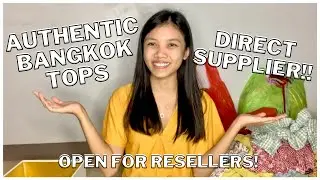 AUTHENTIC BANGKOK TOPS DIRECT SUPPLIER | Sort and Pack with me | Shayrie Wynne | Philippines