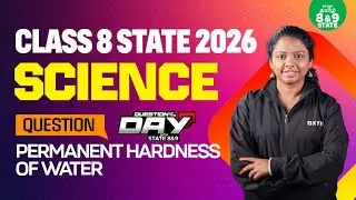 📑 Question Of The Day❓ Permanent Hardness of Water | Class 8 Science | Xylem State 8&9 Tamil
