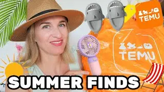 UNBOXING TEMU 🌞SUMMER FINDS 🏖️ Tout ce qu'il faut pour l'été !