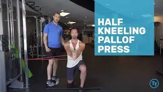 How to do a Half Kneeling Pallof Press