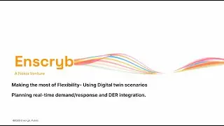 Using Digital twin scenarios for planning real-time demand/response and DER integration | 13 Mar 25