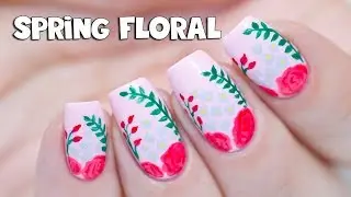 SPRING FLORAL NAIL ART | Cirque Metropolis Spring/Summer 2018
