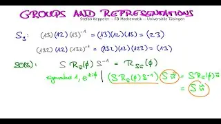 Conjugacy classes 1 - examples for conjugation: S₃ and SO(3)