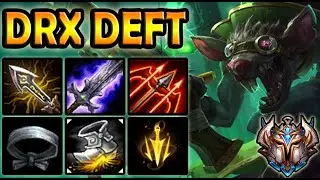 Deft TWITCH vs JHIN [ ADC ] Patch 10.18 Korea Challenger ✔️