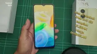 CARA MENAMBAH RAM 3GB + 3GB DI ANDROID 12 Dan Unboxing Vivo y16