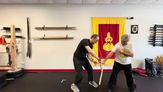 Single stick disarm angle 8