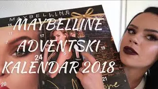 MAYBELLINE ADVENTSKI KALENDAR 2018 / ADVENT CALENDAR 2018