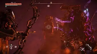 HORIZON ZERO DAWN - Daemonic Thunderjaw Boss Fight (Frozen Wilds DLC) (Ultra Hard)
