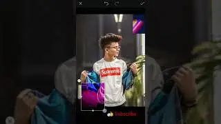 30 Seconds Neon Photo Editing in PicsArt 🔥 || #Shorts