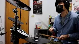 Toe - Past and language (drum cover)