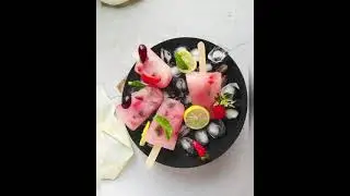 Summer fruits Popsicle  | Homemade Gola Recipe | Best Summer Recipe #shorts #shortsrecipe #trending