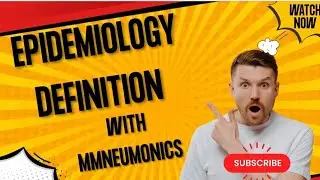 Definition of epidemiology with mneumonics| Community medicine made easy 