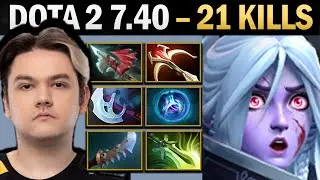 Drow Ranger Pro Carry с Daedalus и 21 убийством - Dota 7.41