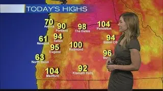 KOIN 6 5pm Weather Forecast with Kristen Van Dyke Tuesday July  29, 2014