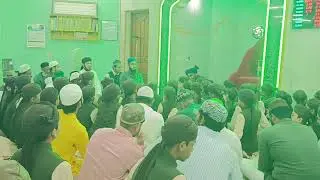 Masjid e noor o munawer me jalsa meraj un nabi  S A W S