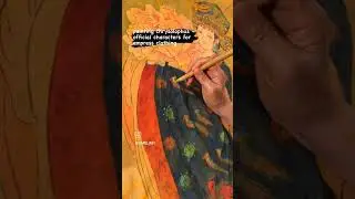 characters for ancient Chinese empress wardrobe design. #silkpainting #chinesehistory #xiangliart