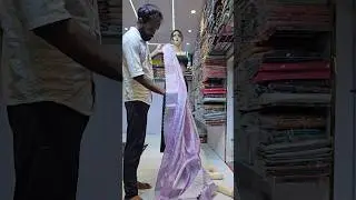 New Viral Jimmy Choo Saree With Full Siroski Border Work 😱 | How To Wear Jimmy Choo Saree ?