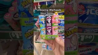 Распаковка Warheads Sour Spray 🤯