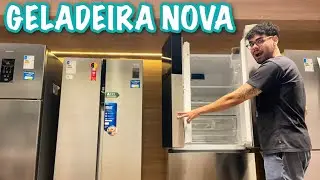 ESCOLHENDO UMA GELADEIRA NOVA E RETA FINAL DA REFORMA | Menino Prendado