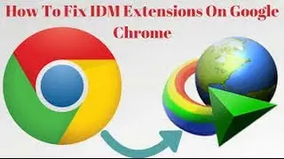 How to fix IDM extension problem in chrome