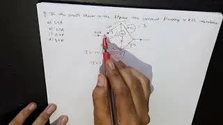 errorless physics current electricity || in the circuit shown as the figure the current flowing to 2