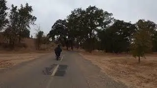 Super Monarch 1000 watts ride with my cousin on his electric motorcycle