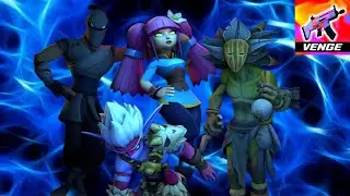 Venge.io : All the characters together in the same game?!