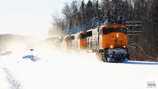 ONR Northbound 113 ON 2103 at Feronia Elephant Style!!!! 01,31,2026